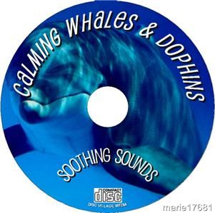   Calming Natural Sounds of Whales Dolphins on Audio CD Sleep Aid