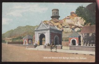 Postcard Canon City Co Soda Mineral Springs 1907