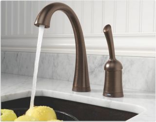 Touch any part of the handle to activate water flow (Venetian bronze 