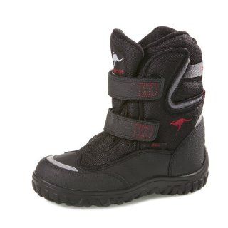 Kangaroos ROOSTEX Winter Boots, Size 40 EU, black/red  