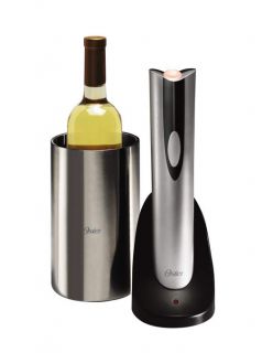 Chills wine and opens up to 30 bottles on a full charge  with the 