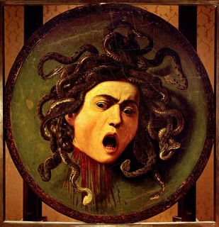 Caravaggio Medusa 1598 Handmade Oil Painting Repro