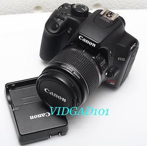 Canon EOS Rebel XS 1000D 10 1 MP Digital SLR Camera w 18 55mm Is Lens 