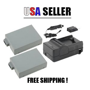   LP E8 LPE8 Battery + Charger for Canon Rebel T2 T2i T3i EOS 550D 600D