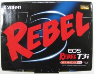 canon eos rebel t3i 600d 18 0 mp digital slr camera kit w ef s 18 55mm 