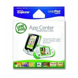 LeapFrog LeapPad Explorer App Center  Card