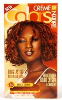 Creme of Nature Colors Hair Color 6 4 Bronze Copper