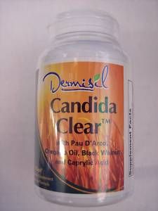 Dermisil Candida Clear with Pau DArco 90 VCaps