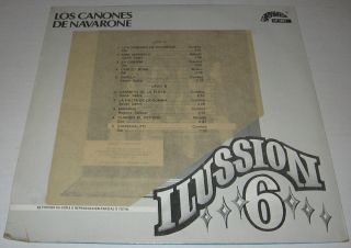 ILUSSION 6   LOS CAÑONES DE NAVARONE   LP cumbia