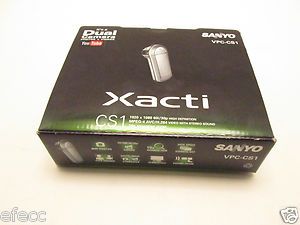 Sanyo Xacti VPC CS1 50 MB Full HD Camcorder Silver