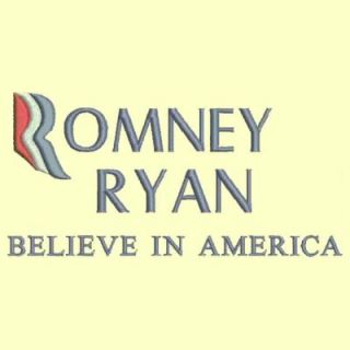 Romney/Ryan Machine Embroidery Designs  10 designs  Express Yourself 