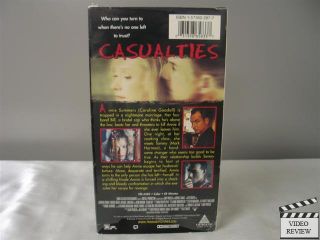 Casualties VHS Caroline Goodall, Michael Beach, Mark Harmon, Jon Gries 