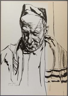 1968 Simon Caplan Jerusalem Sketches 15 Jewish Prints