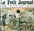 Phenomenal 1880 Bronze French Firefighting Medal Petit Journal Retail 