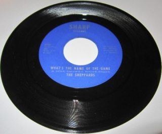 1969 Group Soul 45 Rpm The Sheppards GLITTER IN YOUR EYES / WHATS THE 