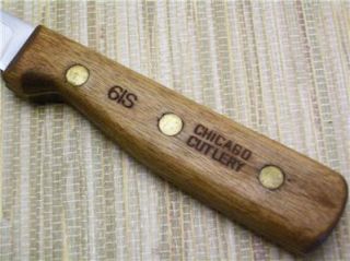   Chicago Cutlery USA Walnut Handle 61S Utility Carving Knife