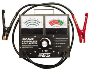 ESI Battery Load Tester 500 Amp Adjustable Carbon Pile