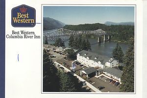 Best Western Columbia River Inn Cascade Locks Oregon Postcard