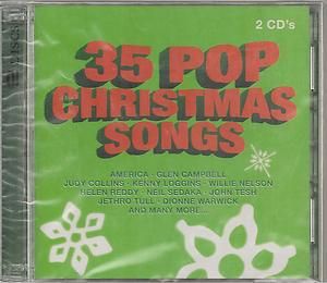   POP CHRISTMAS SONGS 2 CD SET NEIL SEDAKA KIM CARNES JESSE COLIN YOUNG