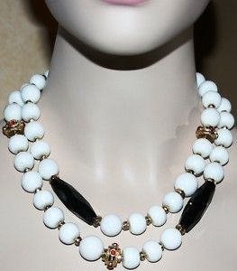 New Carolee Lux Semi Precious Double Strand Necklace