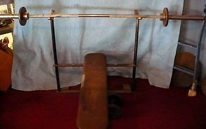 Weider International Olympic Weight Set and Weight Bench