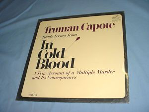 Truman Capote in Cold Blood LP Record SEALED 1966 RARE