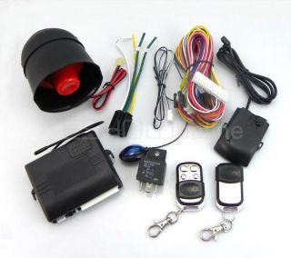One Way Car Alarm System Remote Controller Shock Sensor New Q0079A 