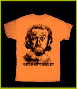 GEORGE CARLIN T SHIRT VINTAGE COMEDY LENNY BRUCE STAND UP PUNK HIPPIE 