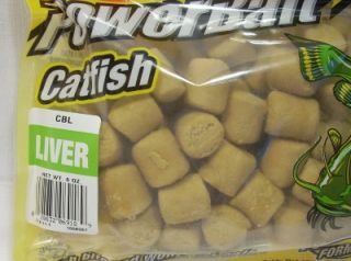 Berkley Catfish Bait 6 oz Liver PowerBait Fishing Bait Chunk