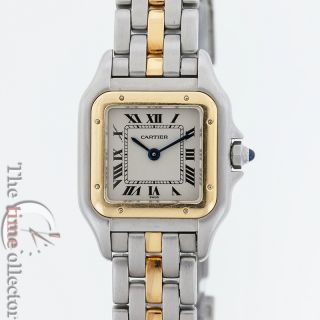 Ladies Cartier Panther Two Tone watch WCAGO132