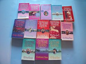 Stephanie Laurens Historical Romance 13 Book Lot Cynster Novels Others 