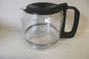 Cuisinart REPLACEMENT COFFEE CARAFE GLASS Black 2 12 CUPS EUC