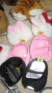 Huge Lot of Build a Bear Animals, Clothes, Carriers, Outfits and 