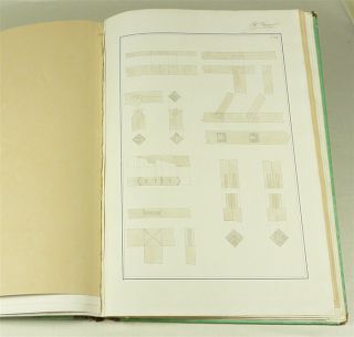 1831 Architecture Drawing Book Ecole Polytechnique Paris Fournier La 