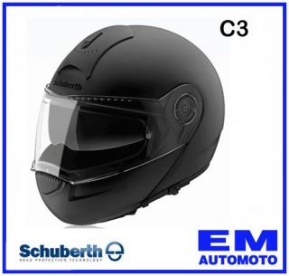 Casco Modulare Schuberth C3 Nero Opaco Frost Black TG L Helmet Casque 
