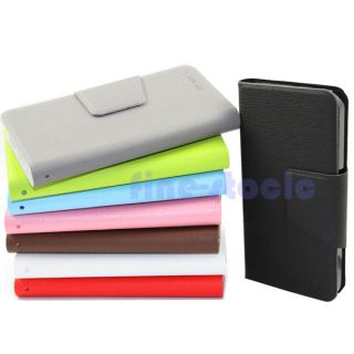 New Leather PU Wallet Card Holder Case Cover Pouch Flip Stand for 