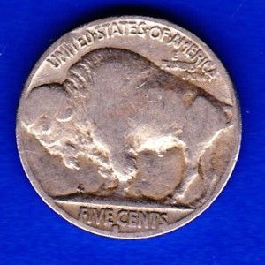 1929 s Buffalo Nickel San Francisco Mint Lot 208 B