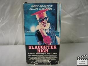 Slaughter High VHS Caroline Munro Simon Scuddamore 028485152199