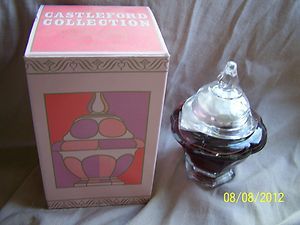 Avon Castleford Collection Raining Violets Cologne Gelee with Box 