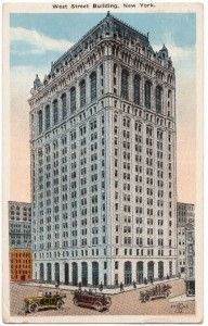 Cass Gilbert Architect West Street Building c1920 New York City Lower 