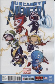 Uncanny Avengers 1 Marvel Comics Now Young Baby Variant