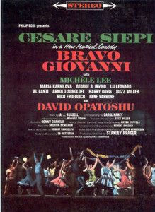   ALBUM   LP   BRAVO GIOVANNI   MICHELE LEE   ORIGINAL CAST RECORDING