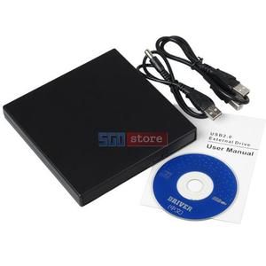   USB 2 0 External Slim Portable PC Laptop Optical CD ROM Drive
