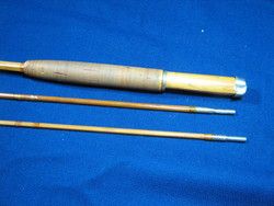 Vintage H L Leonard 7 ft 2 17oz Bamboo Fly Fishing Rod