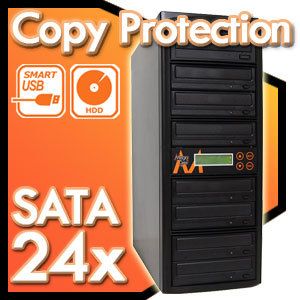   Protected Protection CD DVD Disc Duplicator Machine 500GB USB