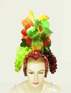 Da NeeNa H093 Showgirl Carmen Miranda Tropicalia Tropical Fruit 