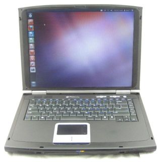   Celeron 2 8GHz 768MB RAM 30GB HDD Laptop Ubuntu WiFi CD RW DVD