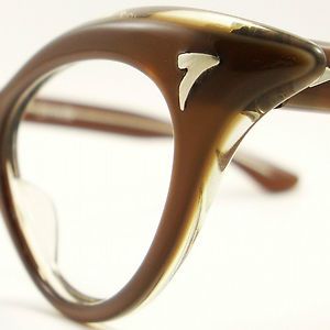 Vintage Cat Eye Glasses Frame Eyeglasses Sunglasses