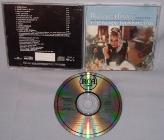 CD Soundtrack Breakfast at Tiffanys Henry Mancini Mint