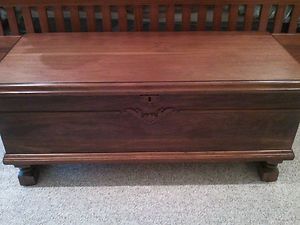   Co Ed Roos Company of Forest Park Antique Vintage Cedar Chest Restored